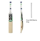 SS TON T20 LEGEND English Willow Cricket Bat - 2018 Edition (Free Extra GM Matrix Grip Anti Scuff Sheet Bat Cover Included)