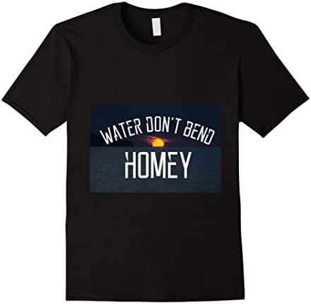 Mens Water Don't Bend, Homey Large Black