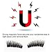 Magnetic Eyelashes,False Eyelashes Magnetic,3 Magnets Magnetic False Eyelashes No Glue Magnetic,3D Ultra Thin Reusable Premium Quality Natural Look Best False Lashes (8 PCS/2 Pairs)