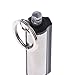 Misright Creative Lighter Shape Metal Key Chain Permanent Match Striker