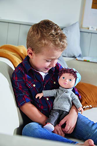 HABA 305584 - Spielpuppe Matti, HABA-Puppe mit weichem Körper, Gliedmaßen und Kopf aus Vinyl, 32 cm, Spielzeug ab 3… – Bild 4