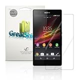 GreatShield Ultra Smooth (HD) Clear Screen Protector Film for Sony Xperia Z / C6606PL (3 Pack)