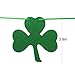 St. Patrick's Day Decorations Sets Themed Hanging Welcome Sign and 2 Strings of Felt Shamrock Clover Garland Banner- St. Patrick 's Day Banner Decor - St. Patrick 's Day Garland Decorations