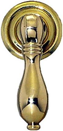 Large Brass Tear Drop Drawer Pull Antique Cabinet Vintage