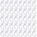 300 PCS Makeup Rings Disposable Plastic Nail Art Glue Eyelash Extension Rings