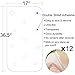 IN HAND Deluxe Pet Door Scratch Shield, Heavy Duty Flexible Door Guard Cover Protect Your Doors & Walls, Large Clear Door Scratch Protector (36.5