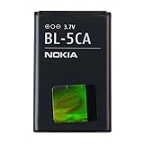 Nokia BL5CA 0670495 1208 1680 Original OEM Battery - Non-Retail Packaging - Black