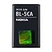Nokia BL5CA 0670495 1208 1680 Original OEM Battery - Non-Retail Packaging - Black