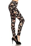 Print Leggings Champagne (N156-PLUS)