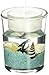 FASHIONCRAFT Stunning Beach-Themed Candle Favor, Tealight Candle Holders, with Tealight Candles - for Wedding Decorations, Party Favors, Home Décor, Blue, 5456 (1 pack)