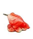 Feng Shui Mini Three Legged Money Frog/ Toad on the Pile of Yuan Bao to Attract Wealth and Good Luck W Fengshuisale Red String Bracelet (D1033)