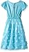 DC Comics Toddler Girls Wonder Woman Dressy Gown, Blue, 2T