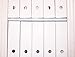 Ikea Flyt Magazine file, White, Set of 25 (500.223.54X5)