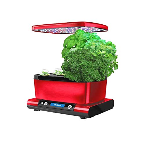 20W Plant Grow Light LED Red Stainless Fast Healthy Easy Water Patented Nutrients Support Veggies Herbs Indoor Countertop Rich Crop & eBook by JEFSHOP