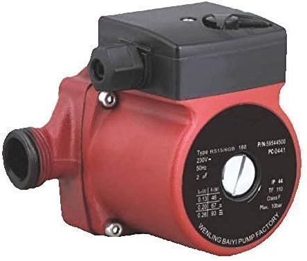 BACOENG 3/4'' 220V-230V Hot Water Circulation Pump Cirulator Pump With US Plug