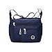 Fabuxry Purses and Shoulder Handbags for Women Crossbody Bag Messenger Bags (Navy)