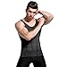 GKVK Mens Slimming Body Shaper Vest Shirt Abs Abdomen Slim,XL(chest size 106cm-110cm/42inches-44inches),Gray