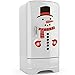 Christmas Snowman Stickers Set of 16, Cute Funny Fridge Stickers Refrigerator Stickers Holiday Christmas Decorations for Fridge, Garage, Office Cabinets, Door, Windows (Big Snowman 1Pack)