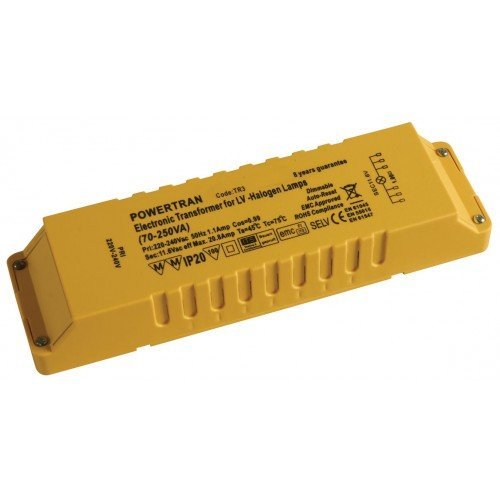 0W 105W Dimmable Electronic Transformer YT105 low voltage halogen