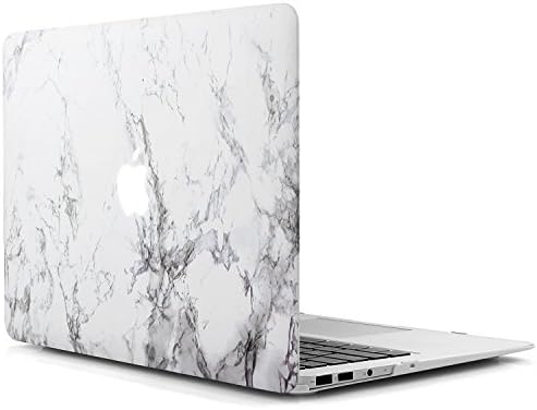 Macbook Retina Pro 15 inch Case Marble White Pattern Laptop Protective Case Pc(Macbook Retina Pro 15)