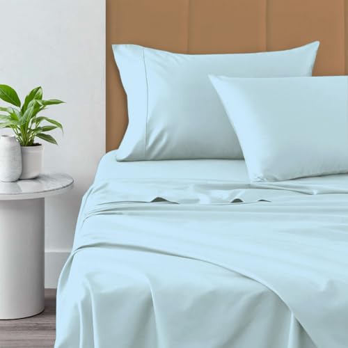 Pizuna King Sheet Set Baby Blue