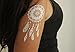 ALL NEW WHITE TATTOOS! Glitz by Mottos Temporary Jewelry Tattoos, White Collection