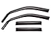 WeatherTech Custom Fit Side Window Deflectors for Ford F-150 SVT Raptor, F-150 - (84697), Front & Rear Set - Dark Tint