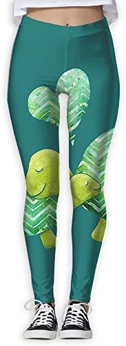 Ninena Chy Turtle Mom And Kid Womens Slim Yoga Leggings Patterned Workout Leggings Jogger Pants For Gym Home Outdoor Size Medium!