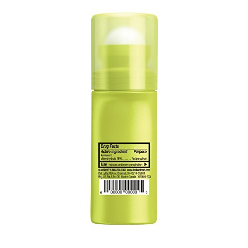 Ban Roll-On Antiperspirant Deodorant, Unscented, 1.5oz (Pack of 4)