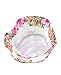 NYFASHION101 Fashionable Unisex Satin Lined Printed Pattern Cotton Bucket Hat, Pink Floral