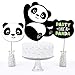 Party Like a Panda Bear - Baby Shower or Birthday Party Centerpiece Sticks - Table Toppers - Set of 15