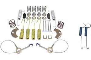 Rukse Small Brake Drum Parts Replacement Kit for AMC 20 Axle Compatible with CJ J10 J20