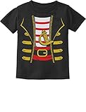 Halloween Pirate Buccaneer Costume Outfit Suit Toddler/Infant Kids T-Shirt