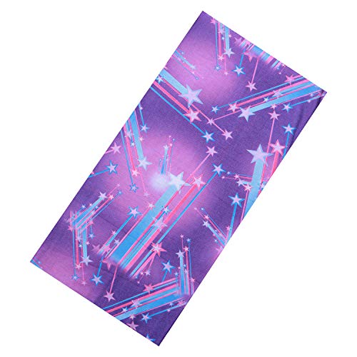 LEIDAI Neck Gaiter for Men&Women,Breathable Balaclava Face Cover Scarf Bandana Reusable Headdress Outdoor Camping (Mixed 4pcs)