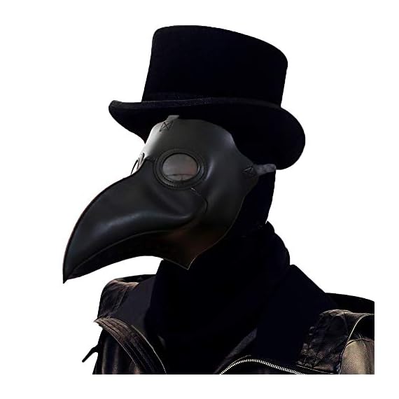 Lubber-Plague-Doctor-Bird-Mask-Gothic-Cosplay-Retro-Steampunk-Props-for-Halloween-Costume-Simple-Black
