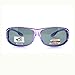 Womens Polarized Fit Over Glasses Rhinestone Sunglasses Oval Rectangular Purple