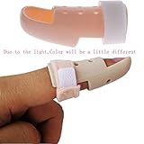 New Plastic Mallet DIP Finger Support Brace Splint Joint Protection Injury 01 48-53mm