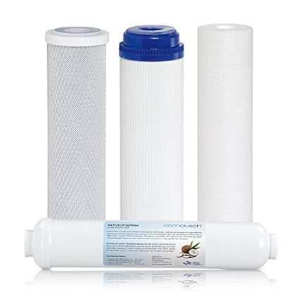 Osmotech 9 Zoll Filterset für Umkehrosmose | Umkehrosmose Filter z.B. passend für Europe, Ultimate Plus, Ultimate Superflow