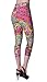 VIV Collection Plus Size Printed Brushed Capris (Dreamy Uprising)