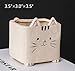 YOURNELO Crude Pottery Cute Animal Plant Flower Pot Succulent Planters Vase (Cat 1)