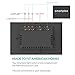 Smart Wifi Light Switch - Modern Day Light Switch, 1 Gang LED Back-Lit Control Lighting from Anywhere - Easy In-Wall Installation - Includes App for iOS & Android Works With Alexa, Google Home, IFTTT