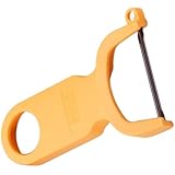 Kuhn Rikon Original Swiss Peeler, 4-Inch, Yellow