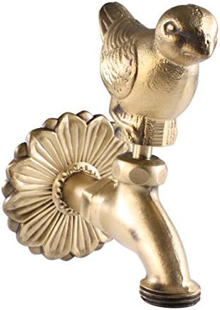 Menagerie Turtle Dove Hose Bib - Garden Hose Outlet in Antique Brass 306