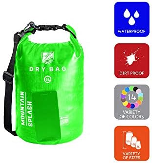 Waterproof Dry Bag 5L/10L/20L-Water Resistant Lightweight Backpack with Handle-Floating Dry Storage Ocean Bag Keeps Gear Impervious to Water-Perfect for Kayaking, Boating, Birthday Gift, Vacation.