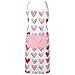 DII Valentine's Day Collection Kitchen, Apron, Hearts Collage