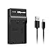 OAproda BLH-1 Rapid Micro USB Battery Charger for Olympus BLH1 Li-ion Battery and EM1 MARK II Digital Camera (Micro USB Input Charger, Versatile Charging Option)