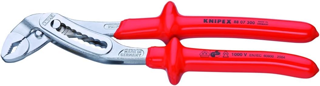 KNIPEX Alligator Water Pump Pliers 1000V-insulated (300 mm) 88 07 300