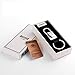 Jobon Brief Key Chain Men's Car Key Ring Birthday Gift (Silver)