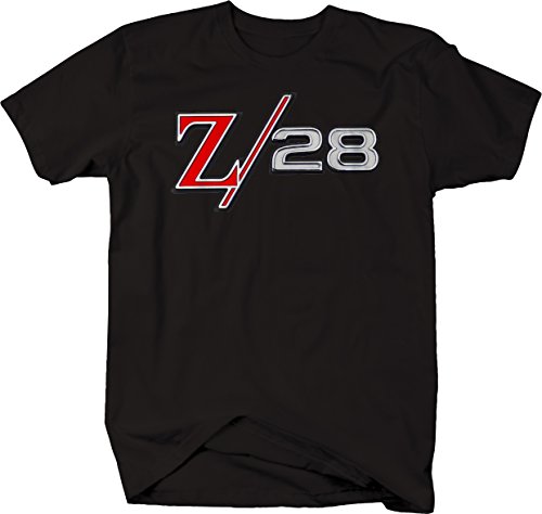 Bold Imprints Muscle Car Camaro Z/28 Z28 Racing Performance Muscle Car Graphic T Shirt for Men