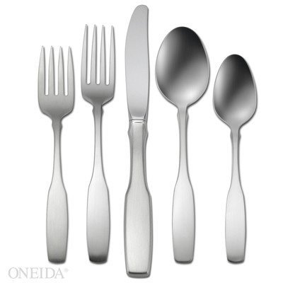 Oneida Paul Revere 46pc Set, Oneida Stainless Flatware Set